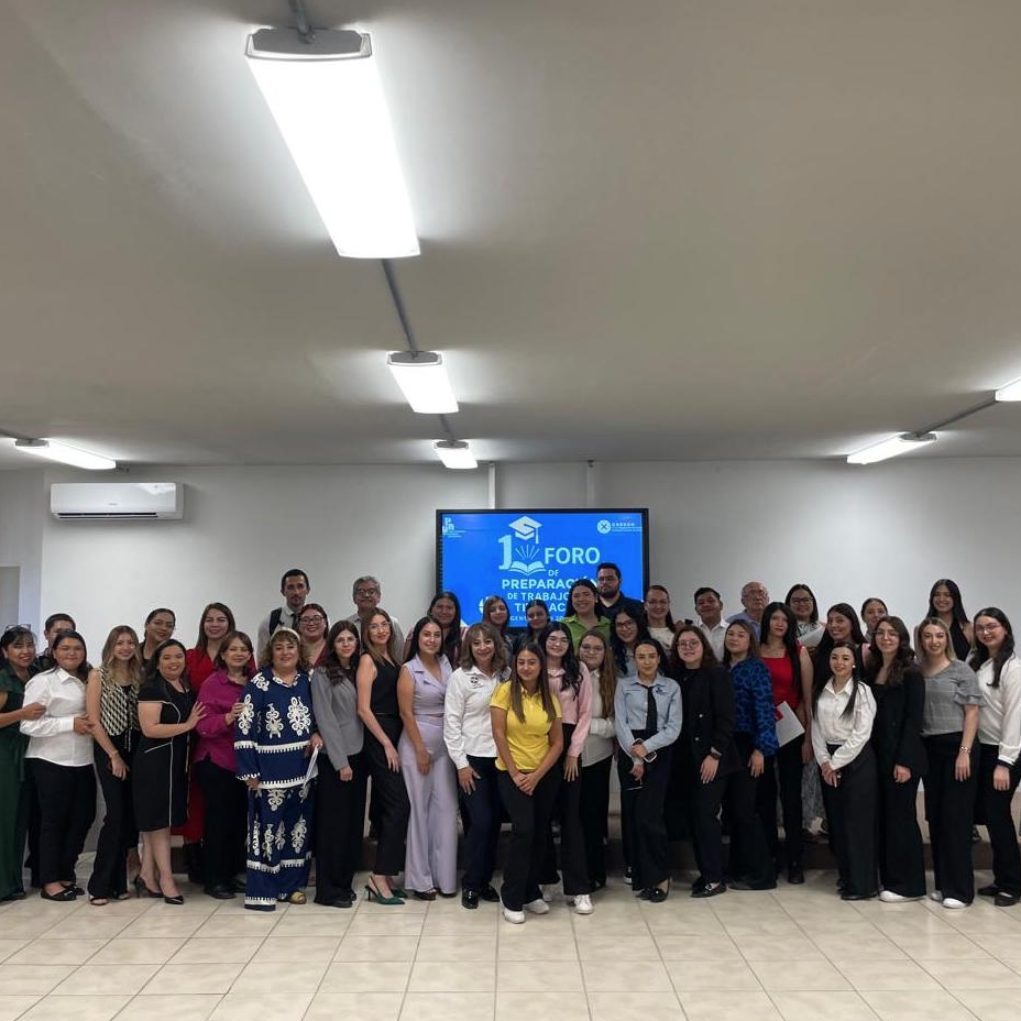 Participan estudiantes de UPN Hermosillo en el 1er. Foro de Preparación de Trabajos de Titulación