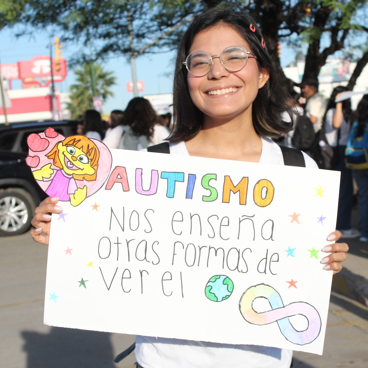 Estudiantes de la ENEE promueven la inclusión con Jornada por el Autismo