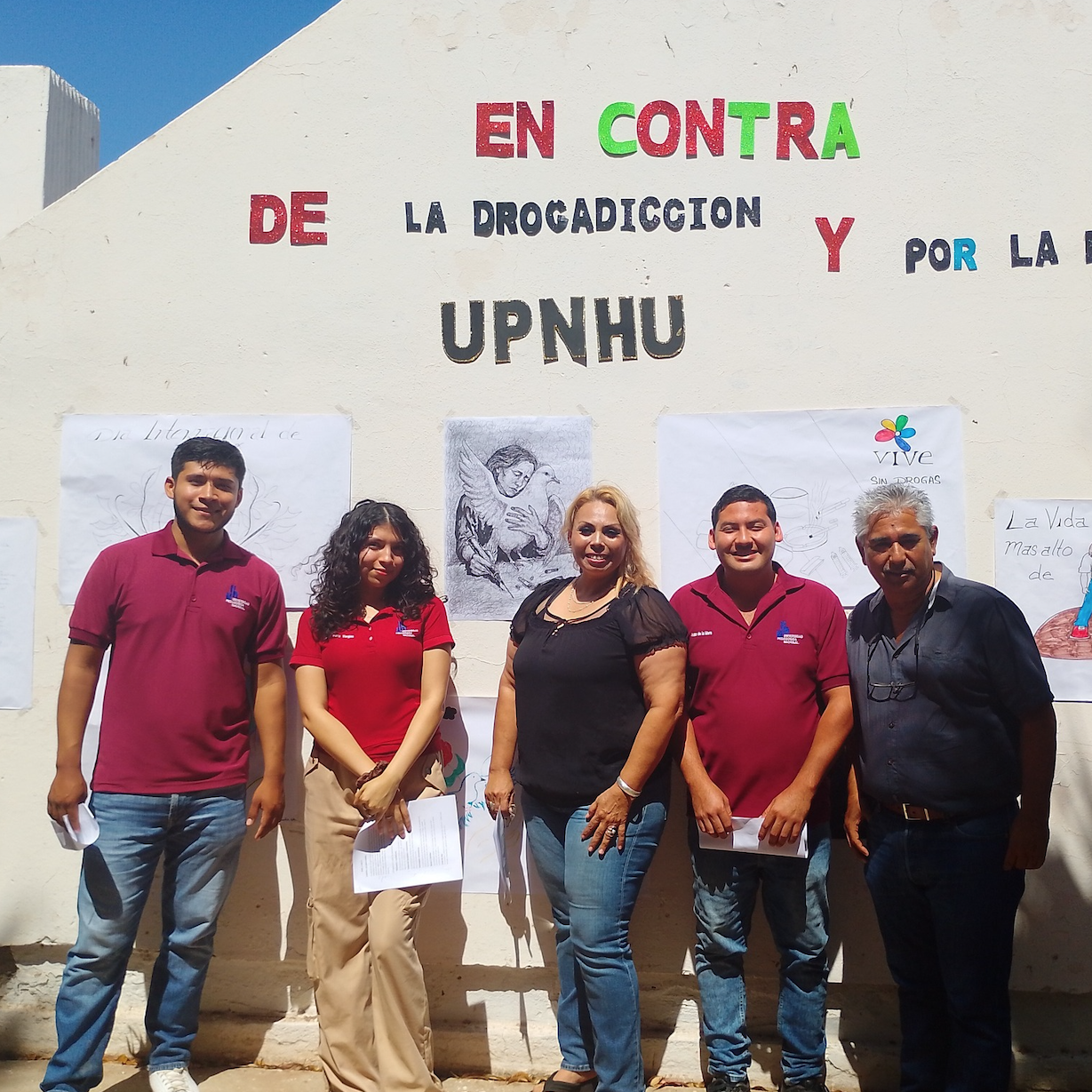 Unidades Académicas del Creson se unen a la Jornada Nacional por la Paz y contra las Adicciones